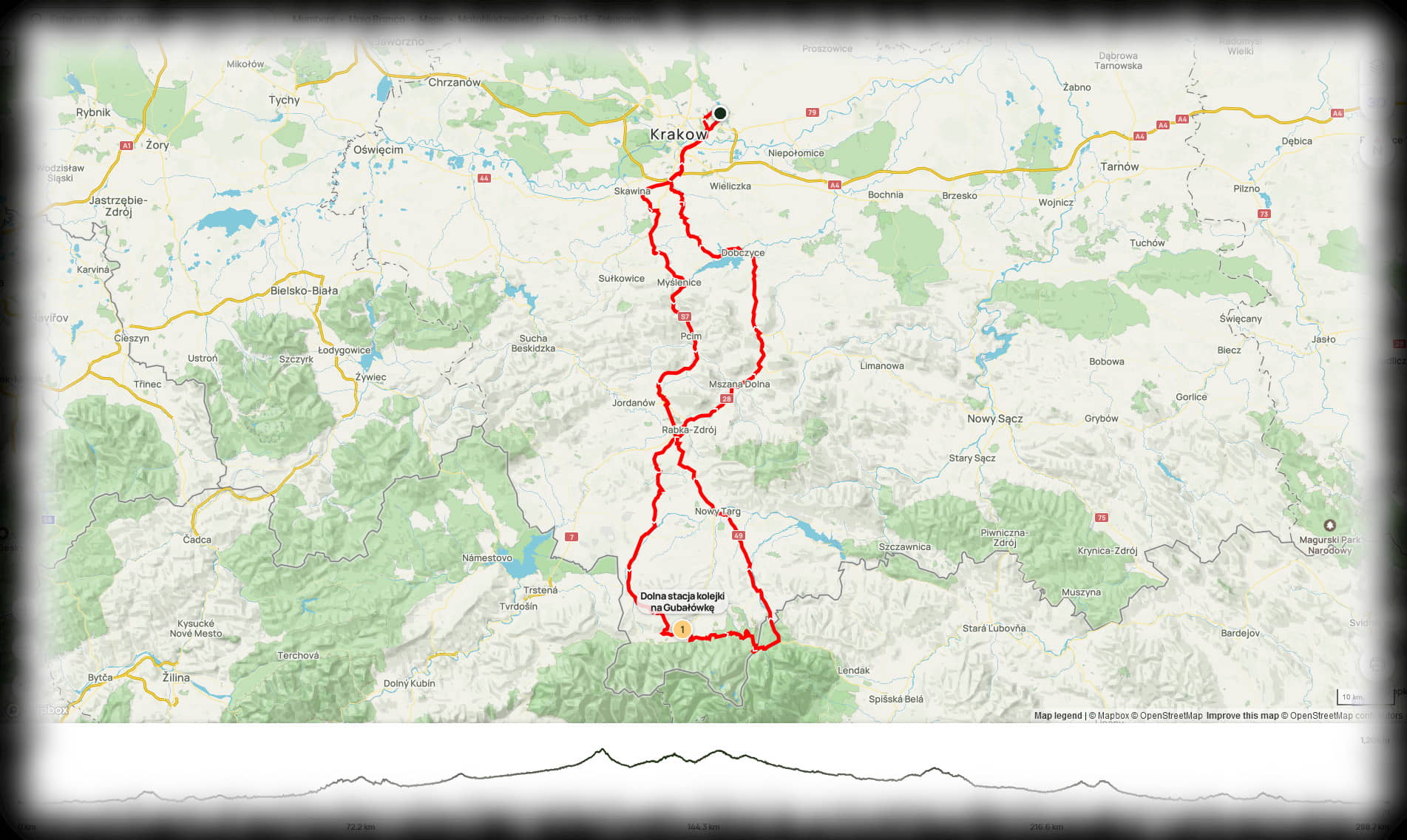 13. Zakopane (289 km)